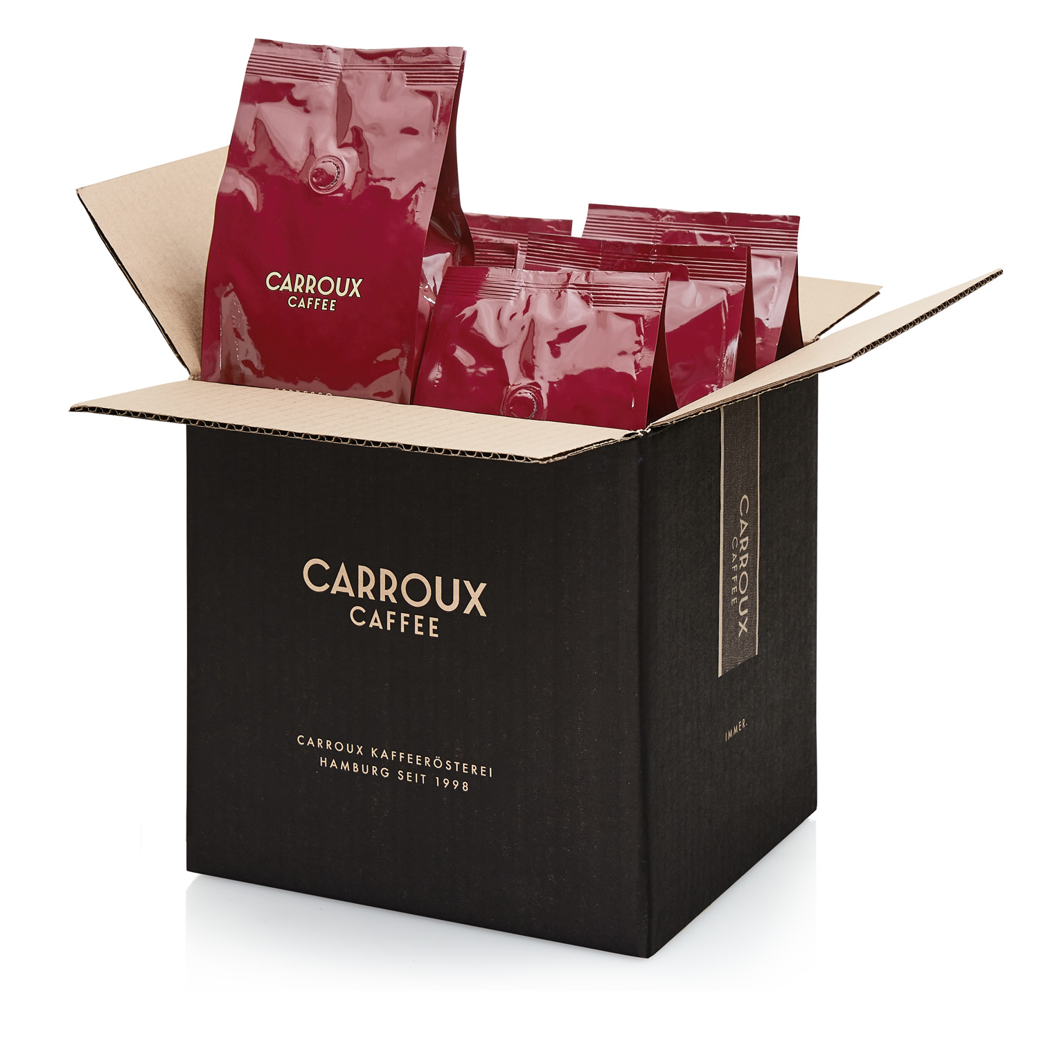 Espresso 6x500g "Coffee Six Pack" - vorübergehend nur in Papierverpackung